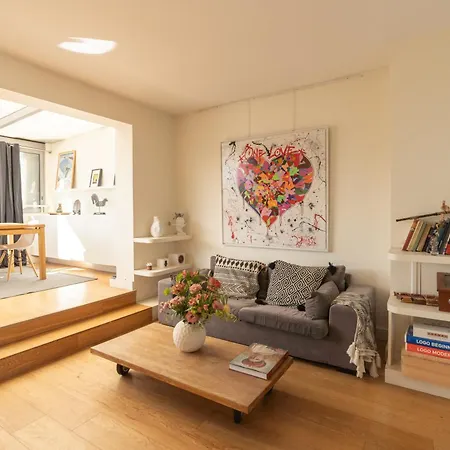아파트 Breathtaking 2bd Roof-top Patio 19e! 파리