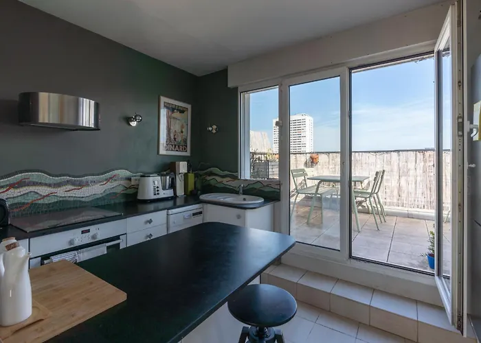 アパート Breathtaking 2bd Roof-top Patio 19e!